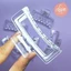 Sỉ Lố 12 Kẹp tóc nhựa Trắng trong suốt hình XOẮN xinh xắn thời trang ( Chỉ mầu Trắng)