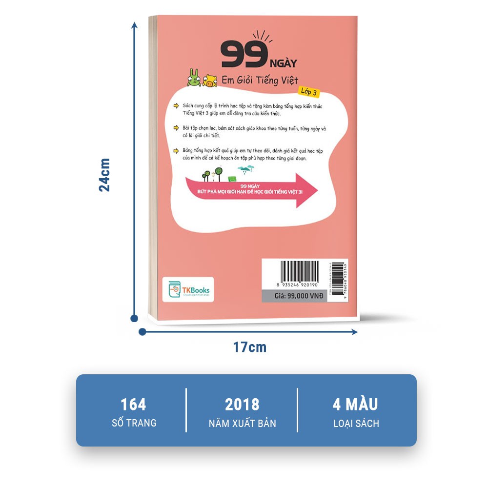 Sách - 99 ngày em giỏi Tiếng Việt lớp 3