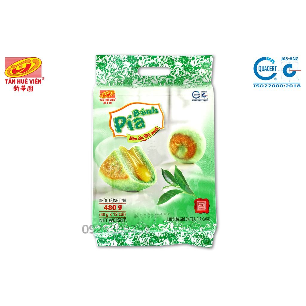 Bánh pía Kim sa Trà Xanh Tân Huê Viên (480g loại mini) | Shopee Việt Nam