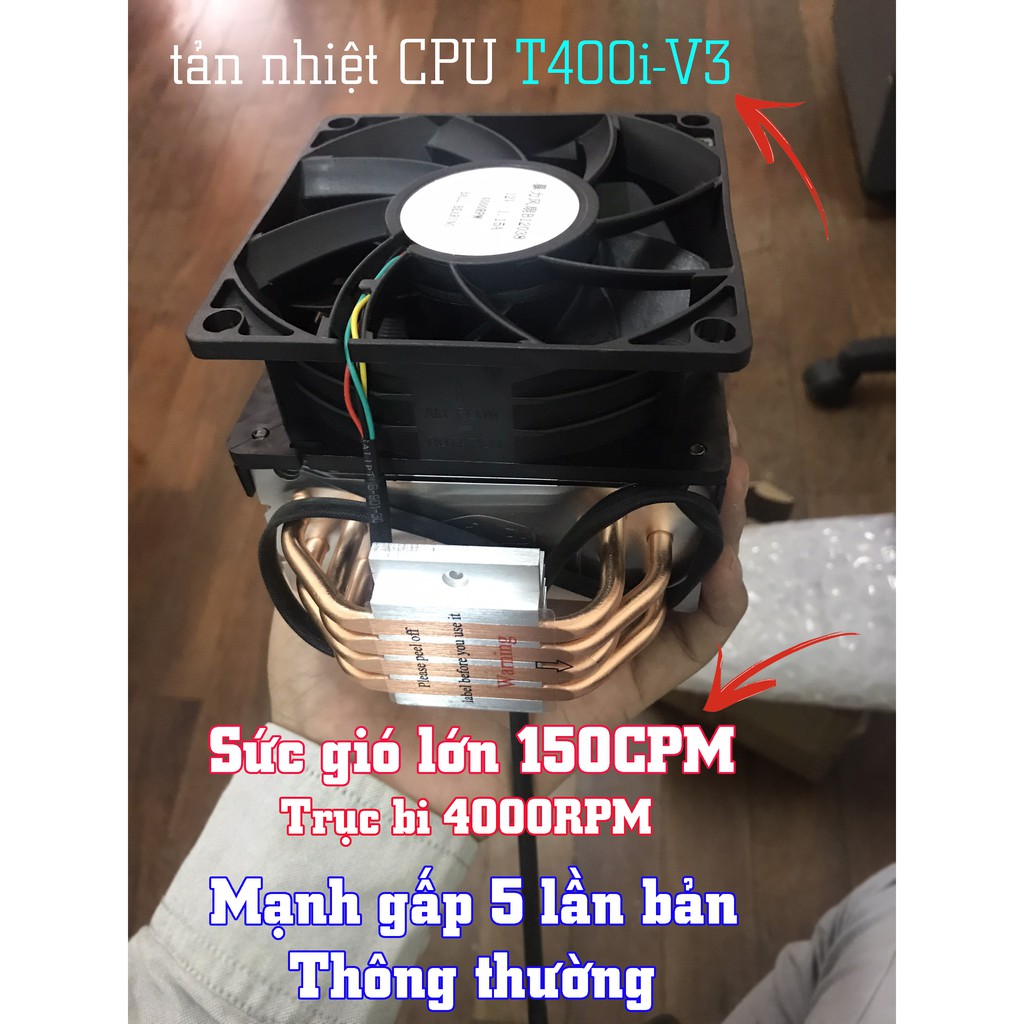 FAN CPU Cooler Master T400iV3 tăng tốc gió 4000RPM Shopee Việt Nam