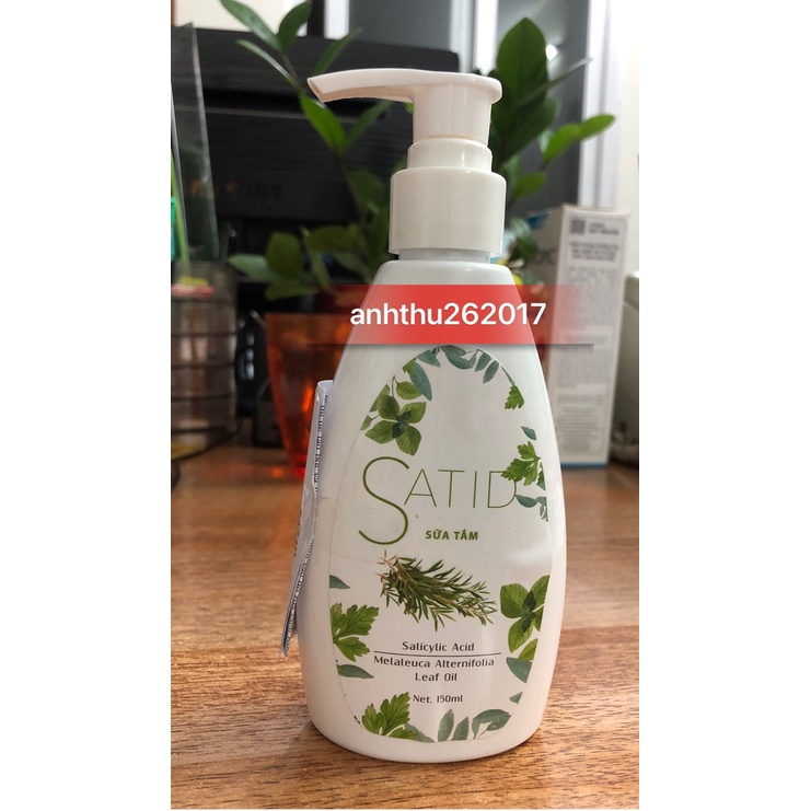 Sữa tắm Satid 150ml | Shopee Việt Nam