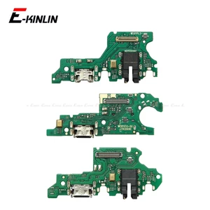 Đế sạc nguồn Cổng sạc USB Bảng cắm có micrô Cáp mềm cho HuaWei Honor 8S 9C 9A 9S 9X Pro Premium 10X Lite Thay thế các bộ phận