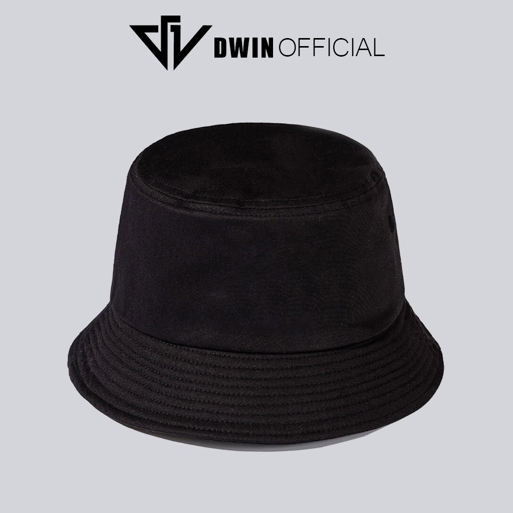 Mô tả Mũ bucket DWIN tai bèo vành nón trơn cụp Unisex phù hợp nam nữ - 4