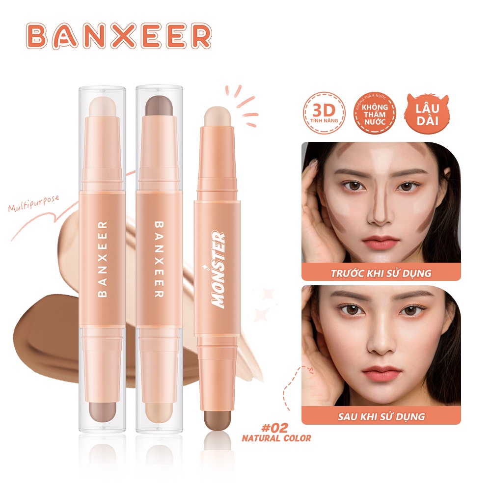 Ảnh Thỏi Tạo Khối Và Bắt Sáng Hai Đầu Đa Năng Hiệu BANXEER Trọng Lượng 27g 4 Màu Tùy Chọn 1