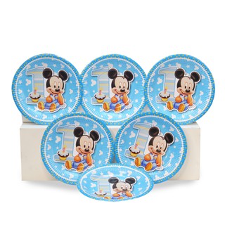 Set MEGA trang trí sinh nhật chủ để MICKEY XANH