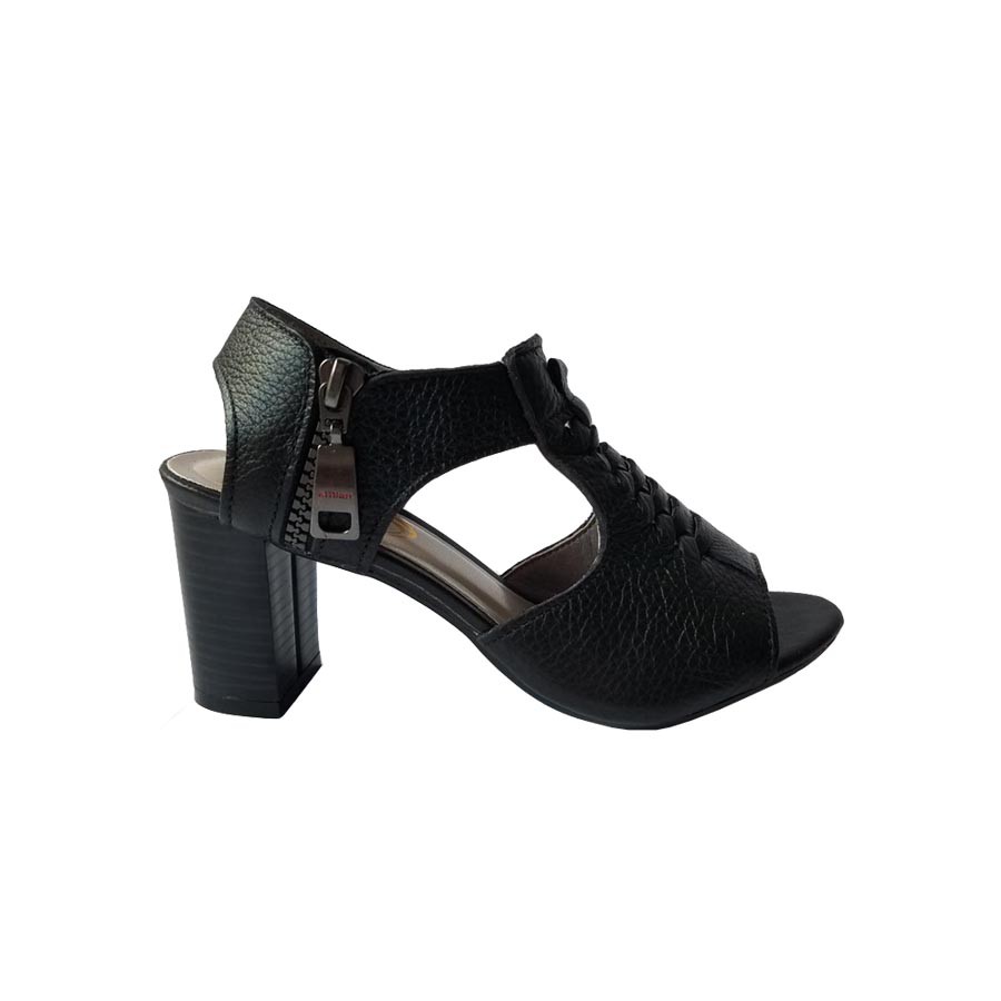 Giày Sandal Nữ Cao Gót Da Bò BIGGBEN Cao 5 Phân HKD227
