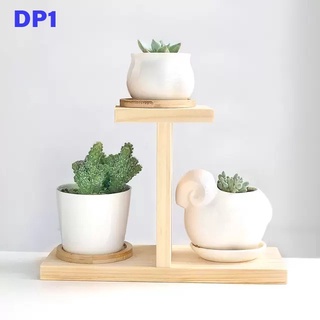 Kệ Gỗ Để Bàn Trang Trí Decor, Kệ Để Chậu Cây cảnh hộp bút đồ lưu niệm