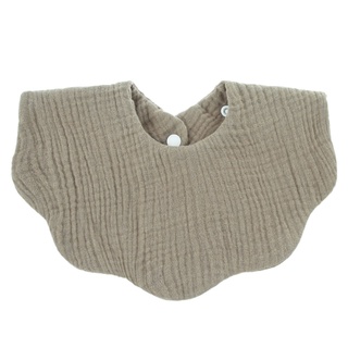 Clii Baby Wave Shape Feeding Yếm Bandana Burp Khăn Vải In Mềm Mại Nguyên Chất Cotton Thấm Hút Nước Bọt Khăn Thoáng Khí Apr