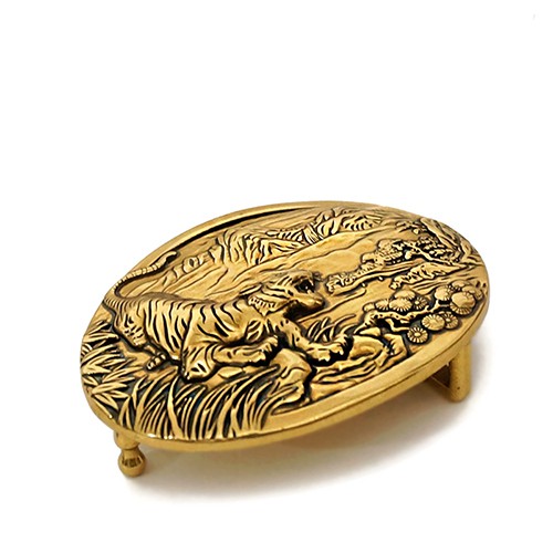 Mặt Khóa Thắt Lưng GOAT M960 Màu vàng- bạc