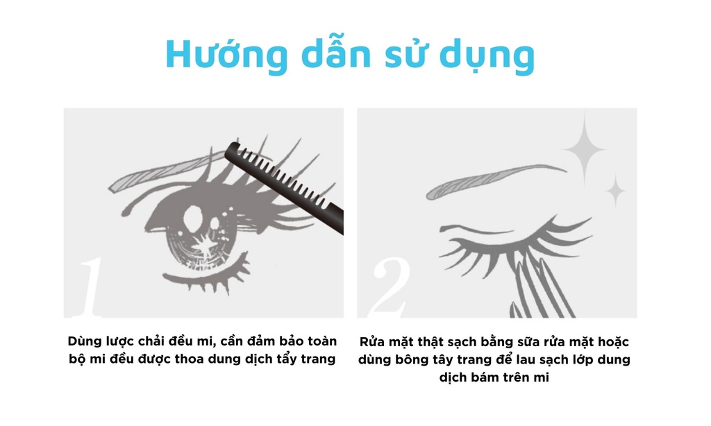 Mô tả Mascara Tẩy Trang Kissme Heroine Make Speedy Mascara Remover 6.6ml Không Kích Ứng - 8