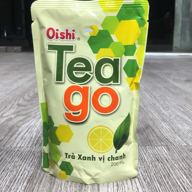 Trà Xanh Teago - Oishi (200ml + ống hút) | Shopee Việt Nam