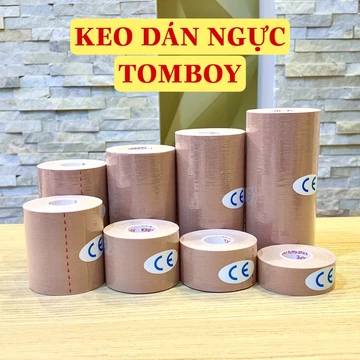 [Tặng Miếng Lót + Dầu Gỡ Keo] Băng Keo Vải, Băng Keo Y Tế Lưới, Y Tế Trong Dán Ngực Cho Tomboy,
