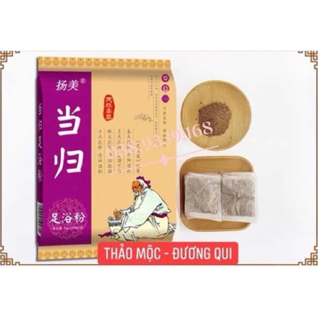 [GIÁ HỦY DIỆT] Thảo dược thuốc bắc ngâm chân 100 gói nhỏ CAO CẤP SIÊU TỐT