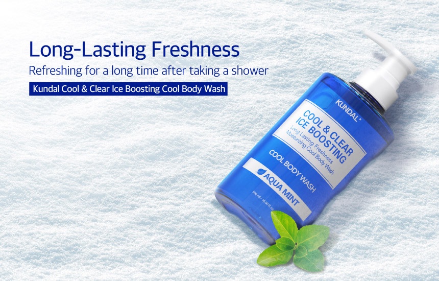 Mô tả Sữa tắm KUNDAL mát lạnh - Cool & Clear Ice Boost 500ml - 2