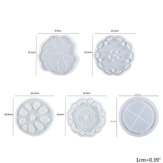 Khuôn Làm Đế Lót Cốc Bằng Nhựa Resin Thủ Công DIY