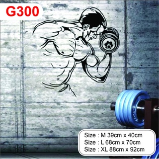 Decal dán trang trí phòng GYM, tạo động lực, tăng sức tập, thu hút khách hàng P11
