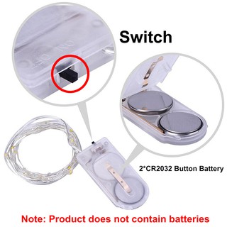 2m 5M10M Dải Đèn Led Dây Đèn Cooper Dây Đèn Giáng Sinh Cho Vòng Hoa Ngày Lễ Cổ Tích Trang Trí Tiệc Cưới