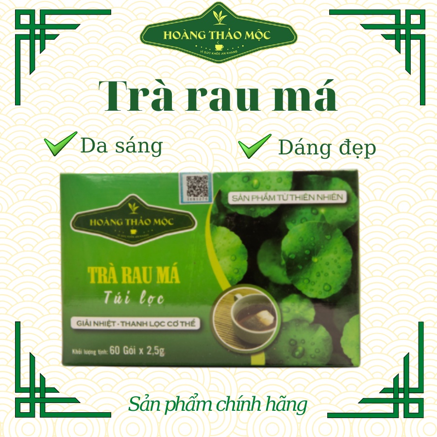 Trà Rau Má Hoàng Thảo Mộc Thanh Lọc Cơ Thể Giải Nhiệt