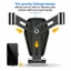 YRBWD Air Vent Gravity Stand Bảng điều khiển Khung điều hướng đa chức năng Giá đỡ sạc nhanh