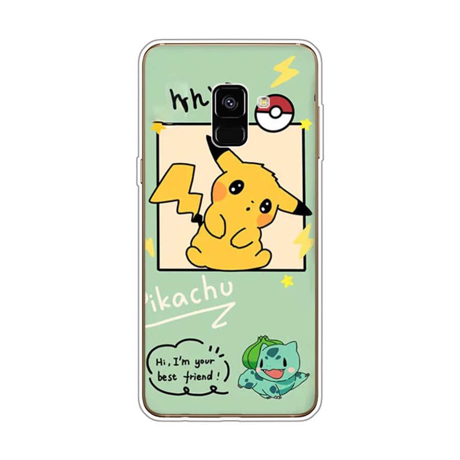 Ốp Điện Thoại TPU Dẻo In Họa Tiết Độc Đáo Thời Trang Cho Samsung Galaxy A8 plus 2018 A6 2018 plus