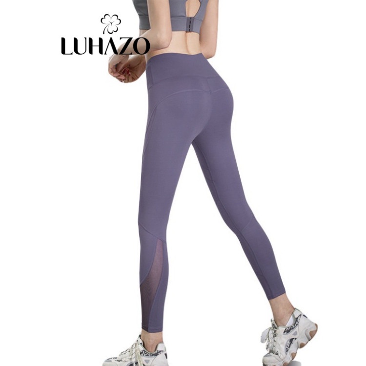 Quần Tập Gym Nữ Dài LUHAZO mẫu mới 2022 Gen Bụng Nâng Mông Co Giãn Thấm Hút Mồ Hôi Ôm Body T3 MTCKW spe