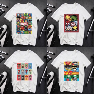[SOS] Áo thun unisex nam nữ hình chibi biệt đội siêu anh hùng vải mịn mát co dãn tốt nhiều mẫu mã từ AnBinhShop