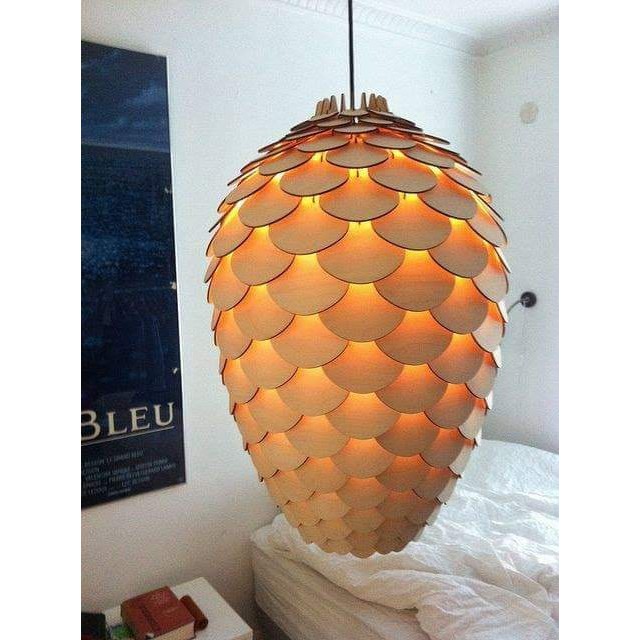 Đèn Gỗ DIY 034 đèn trang trí thả trần