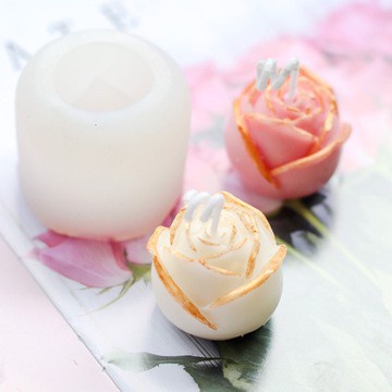 3D Hoa Hồng Khuôn Silicon, Khuôn Socola, Mousse, Làm Bánh Kem, Xà Phòng Handmade, Thạch Cao, Nướng Bánh
