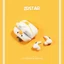 Túi đeo vai Vịt Vỏ tai nghe cho vỏ AirPods4 Vỏ bảo vệ tai nghe mềm Phong cách mới cho AirPodsPro2 Vỏ bảo vệ tai nghe Tương thích với vỏ AirPodsPro Vỏ AirPods2gen