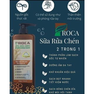 Sữa rửa chén PROCA tinh chất cám gạo 765g