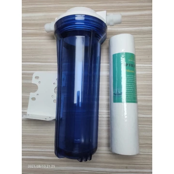 Bộ lọc thô 10 inch ren 21, cốc lọc nước (cốc trong+bát ren 21 và 2 kép nhựa ren 21, giá đơn, nesca, vít ), bộ lọc thô