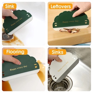 Cây Gạt Nước Kính Silicon Hình đám Mây, Làm Sạch Kính Không Tì Vết, Không Trầy Xước, Có Lỗ Treo. (hàng tốt)