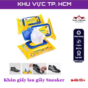 Khăn giấy lau giầy Sneaker - siêu sạch, tiện dụng