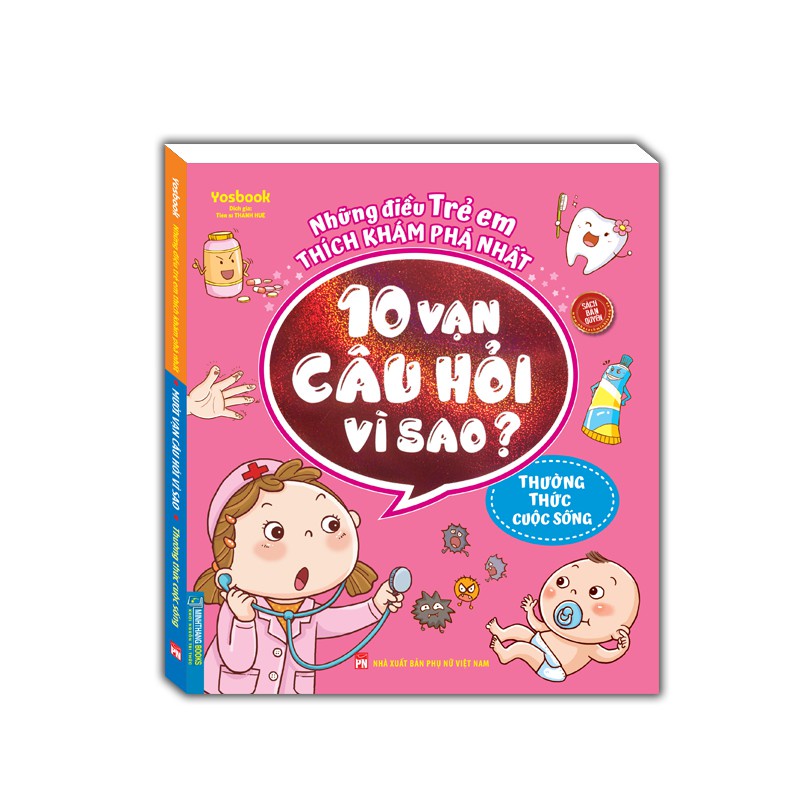 [MÃ giảm 40K]Sách - Những điều trẻ em thích khám phá nhất - 10 vạn câu hỏi vì sao ? - Thường thức cuộc sống