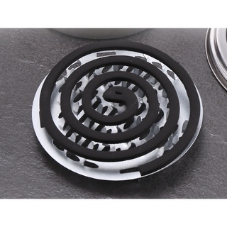 Hộp đựng nhang muỗi INOX CÓ NẮP ĐẬY T2 Khay đựng nhang muỗi an toàn T2