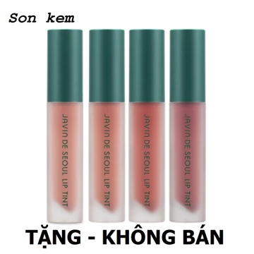 [HÀNG TẶNG KHÔNG BÁN] Son kem lì HÀN QUỐC 💖 JAVIN DE SEOUL LIP TINT #03 RED ROSE #04 PURPLE ROSE