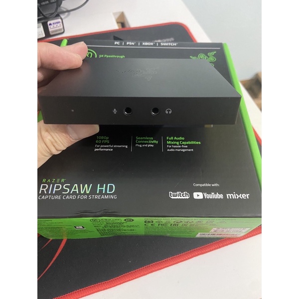 Capture Card Razer Ripsaw HD (Card ghi hình Streaming Games Razer) 99% ...