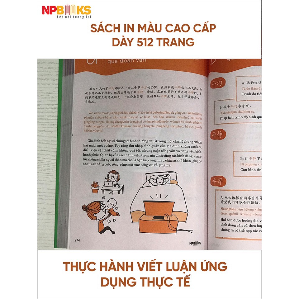 Ảnh Sách - Phát triển từ vựng tiếng Trung ứng dụng - Phiên bản mới có video 4