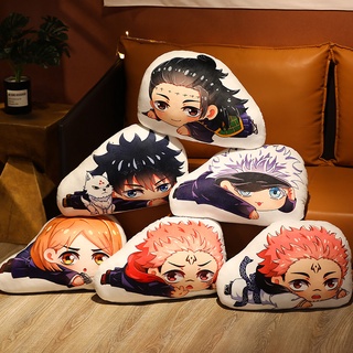 ST2 Jujutsu Kaisen Gối Búp Bê Sang Trọng Đồ Chơi Gojo Satoru Megumi Yuji Nobara Anime Đệm Trang Trí Nhà Quà Tặng TS2