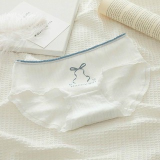 Quần Lót Nữ Cotton Gân Hoạ Tiết Rễ Thương 0126.