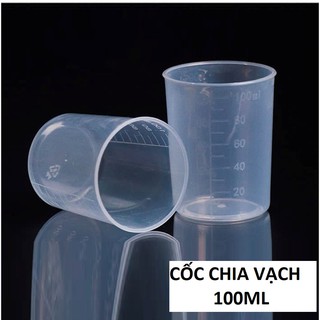 3 cốc đong chia vạch 50ml - 100ml