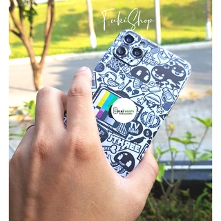 Tấm dán Skin FULL VIỀN |SM05| Dành Cho 12 Pro Max 11 Pro max X XS XR XSMAX 6Plus 7Plus 8Plus ip5 ip6 ip7 ip8