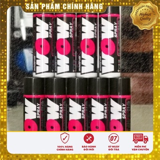 Chai xịt vệ sinh sên WOW spray 600ml lube71