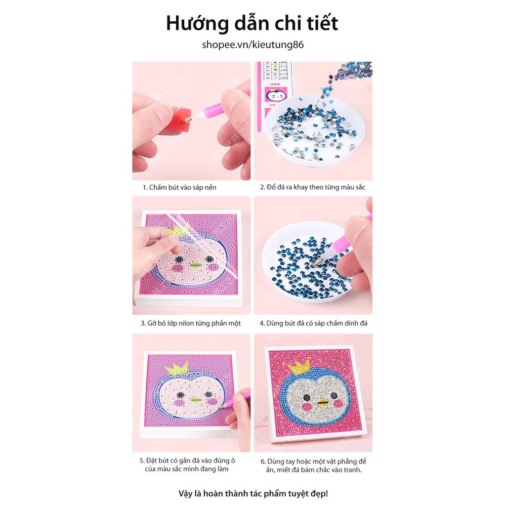 TRANH ĐÍNH ĐÁ tự làm 30x40cm, bộ hạt nhựa đính tranh gắn đá phong cảnh Anime 5D giá rẻ | BigBuy360 - bigbuy360.vn