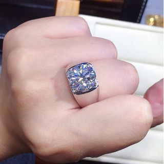 ❤ Sang Trọng 5 Carat Trái Tim Mũi Tên Thiết Kế Ban Đầu Moissanite Nhẫn Unisex Thời Trang Trang Trang Sức Cổ Điển