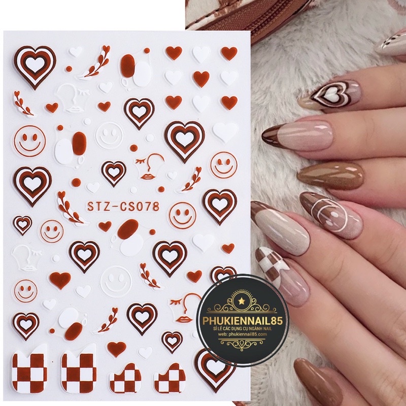 sticker tim caro trăng sao | Shopee Việt Nam