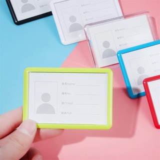 Hộp đựng thẻ RISEDOT đa chức năng có kẹp Pin Thẻ tên Trường học Văn phòng Thẻ tín dụng ngân hàng