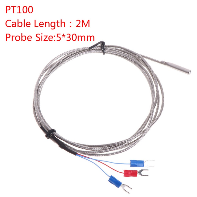 Bộ Cảm Biến Nhiệt Độ Rtd Pt100 2m 3 Dây