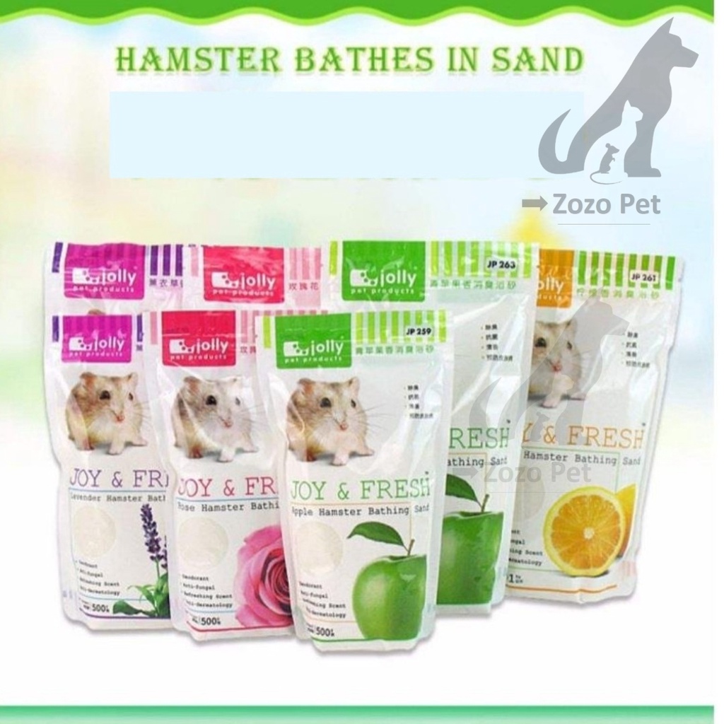 Cát Tắm Khử Mùi Joy & Fresh Jolly Hương Tự Nhiên Thơm Mát Cho Thú Cưng