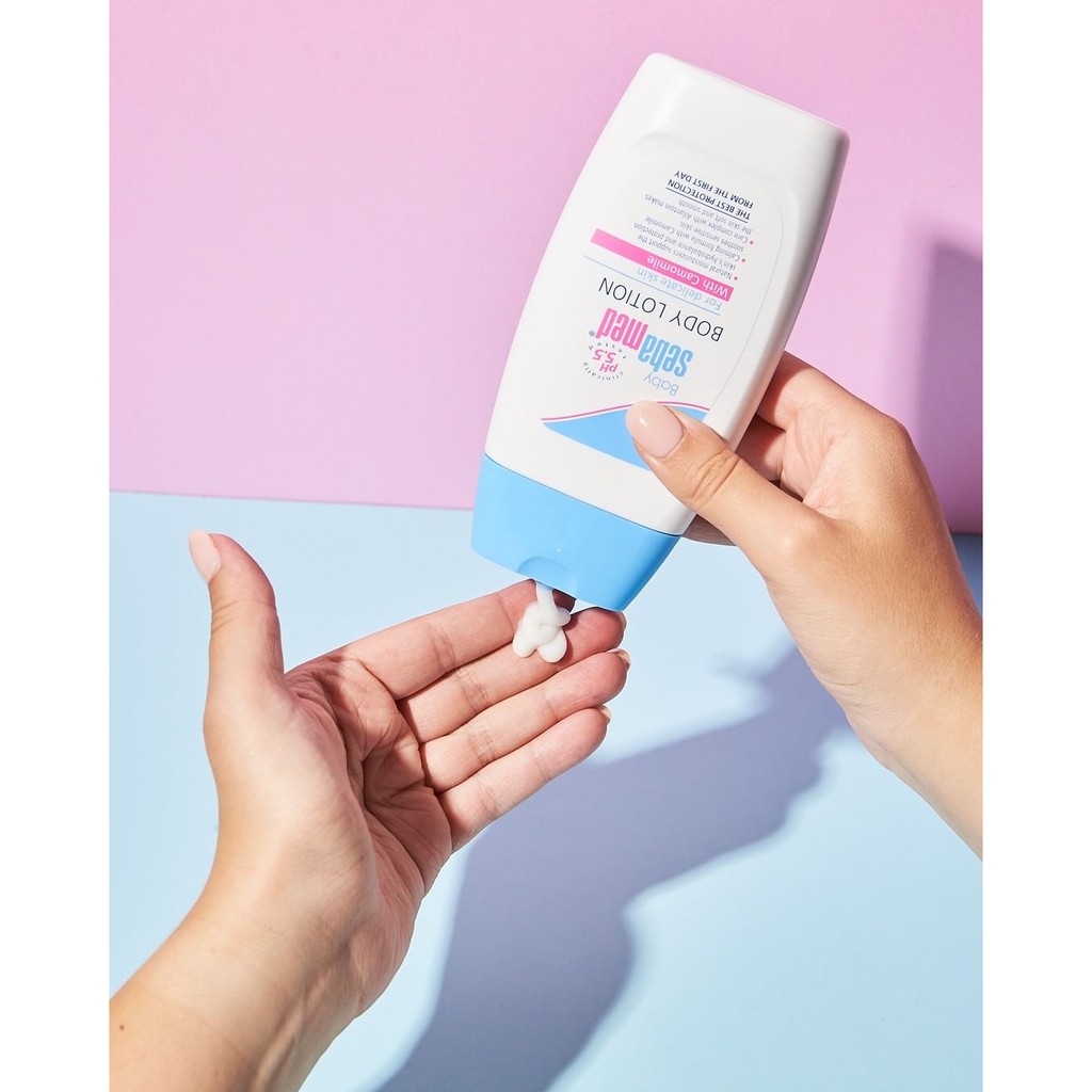 Ảnh Sữa dưỡng ẩm toàn thân cho trẻ sơ sinh và trẻ nhỏ Baby Sebamed Body Lotion pH5.5 (200ml) 3